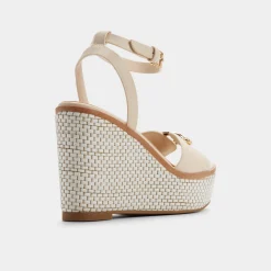 ALDO Wedge Sandals^Carrabririel Other white