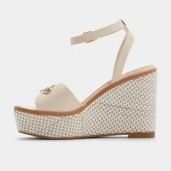 ALDO Wedge Sandals^Carrabririel Other white