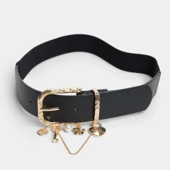 ALDO Accessories|Belts^Charmedbelt Black/gold multi