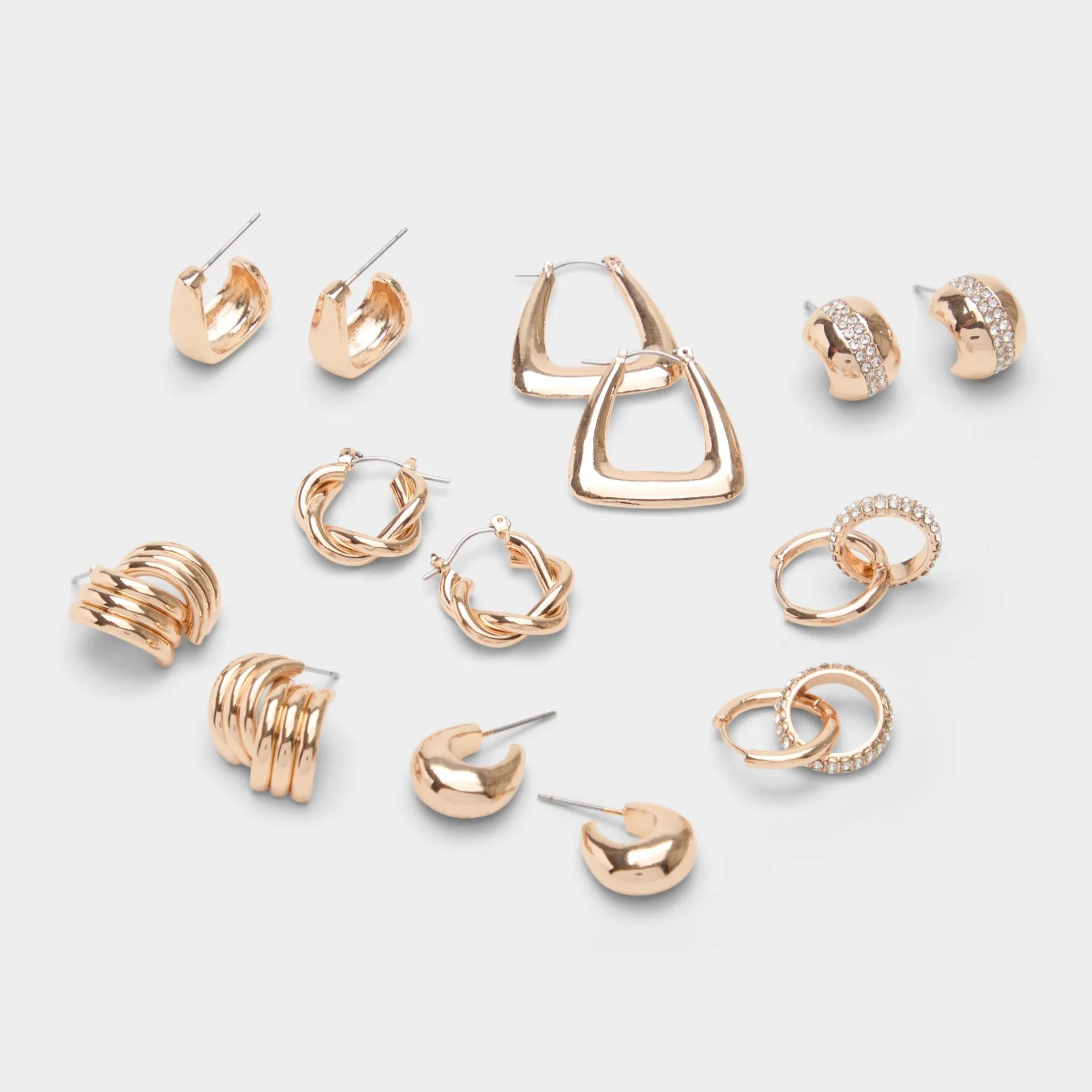 ALDO Accessories|Earrings^Chicdays Gold/Clear Multi