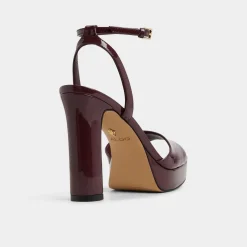 ALDO Platform Heels^Chicgleam Bordo