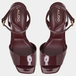 ALDO Platform Heels^Chicgleam Bordo