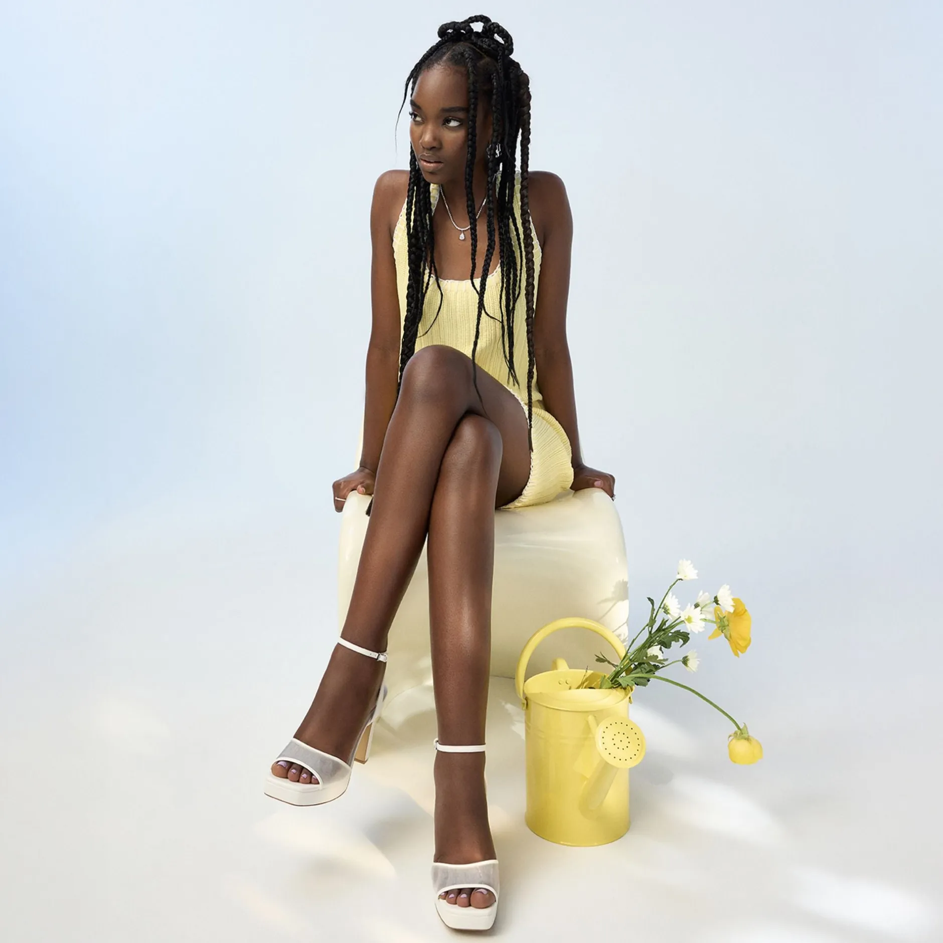 ALDO Platform Heels|Block Heels^Chicglimmer Other white
