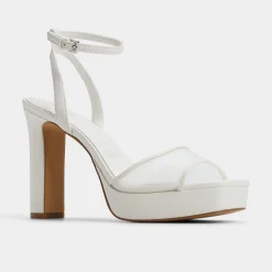 ALDO Platform Heels|Block Heels^Chicglimmer Other white