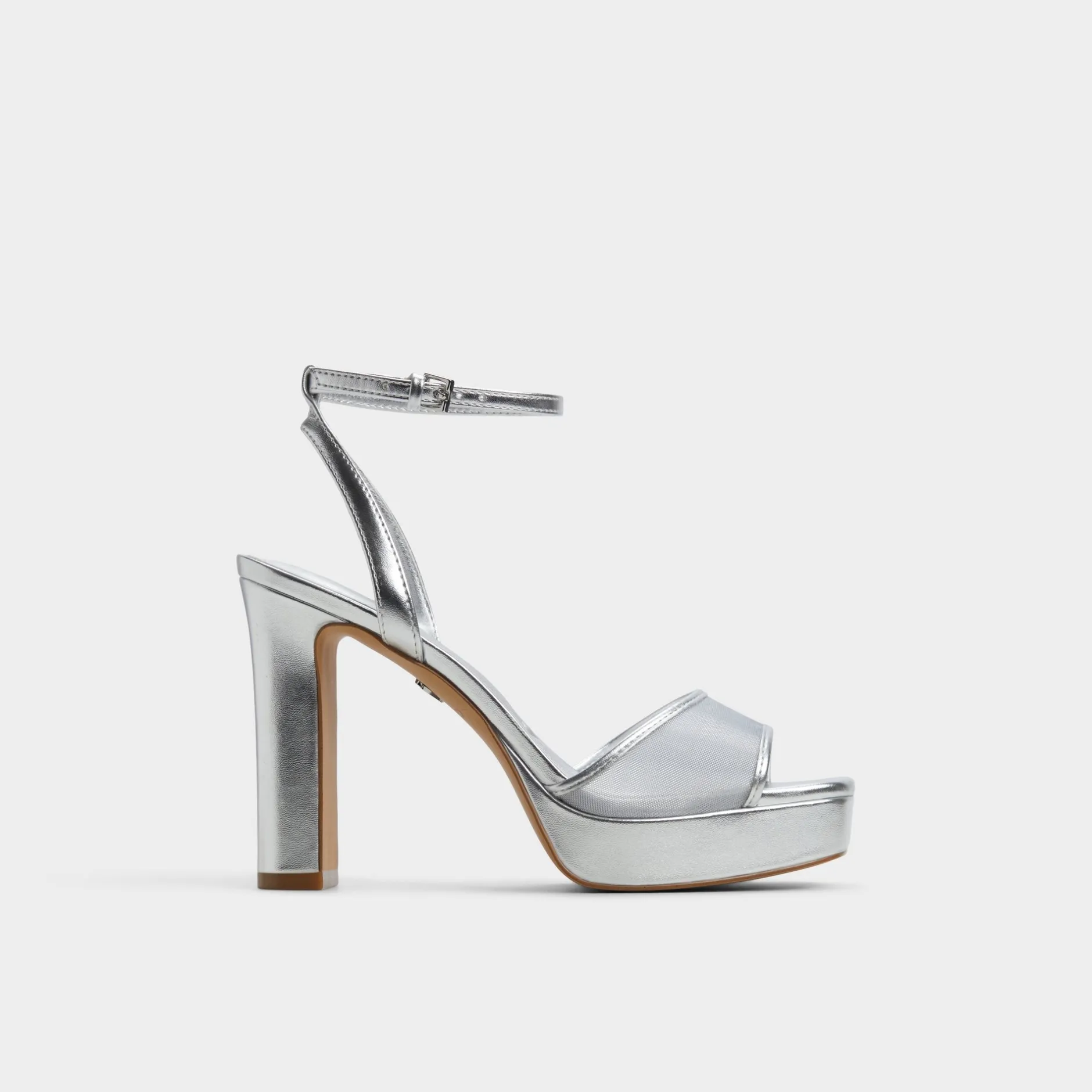 ALDO Platform Heels|Block Heels^Chicglimmer Silver