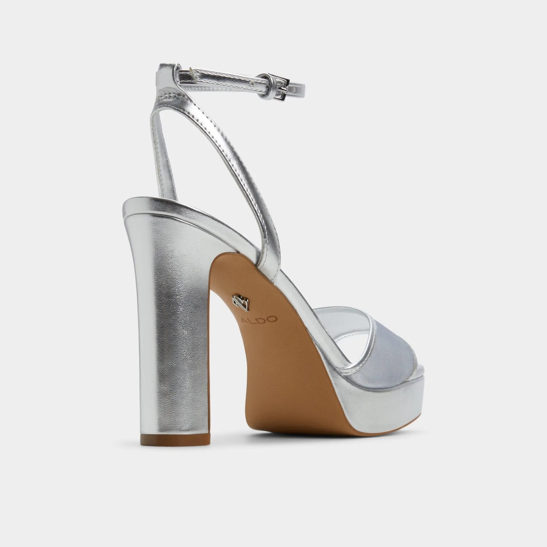 ALDO Platform Heels|Block Heels^Chicglimmer Silver