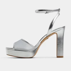 ALDO Platform Heels|Block Heels^Chicglimmer Silver