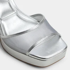 ALDO Platform Heels|Block Heels^Chicglimmer Silver