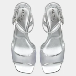 ALDO Platform Heels|Block Heels^Chicglimmer Silver