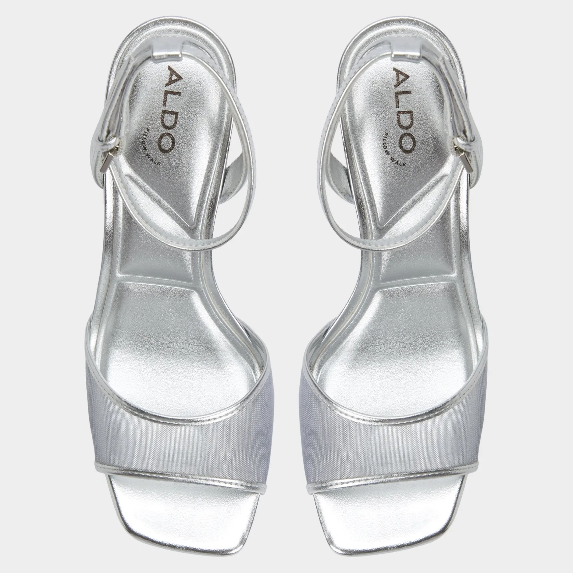 ALDO Platform Heels|Block Heels^Chicglimmer Silver