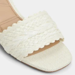 ALDO Mules|Block Heels^Claudina White/bone