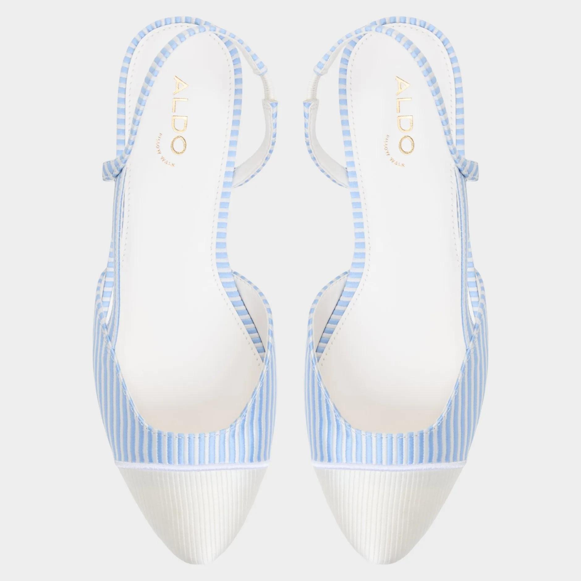 ALDO Slingbacks^Clementinne Blue/White Combo