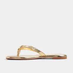 ALDO Thong Sandals|Flat Sandals^Conchiglia Gold