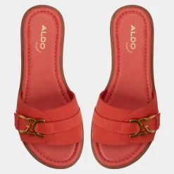 ALDO Flat Sandals^Dallaedar Medium Red