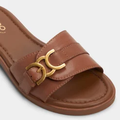 ALDO Flat Sandals^Dallaedar Medium Brown