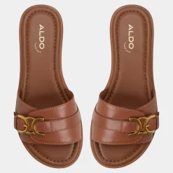 ALDO Flat Sandals^Dallaedar Medium Brown
