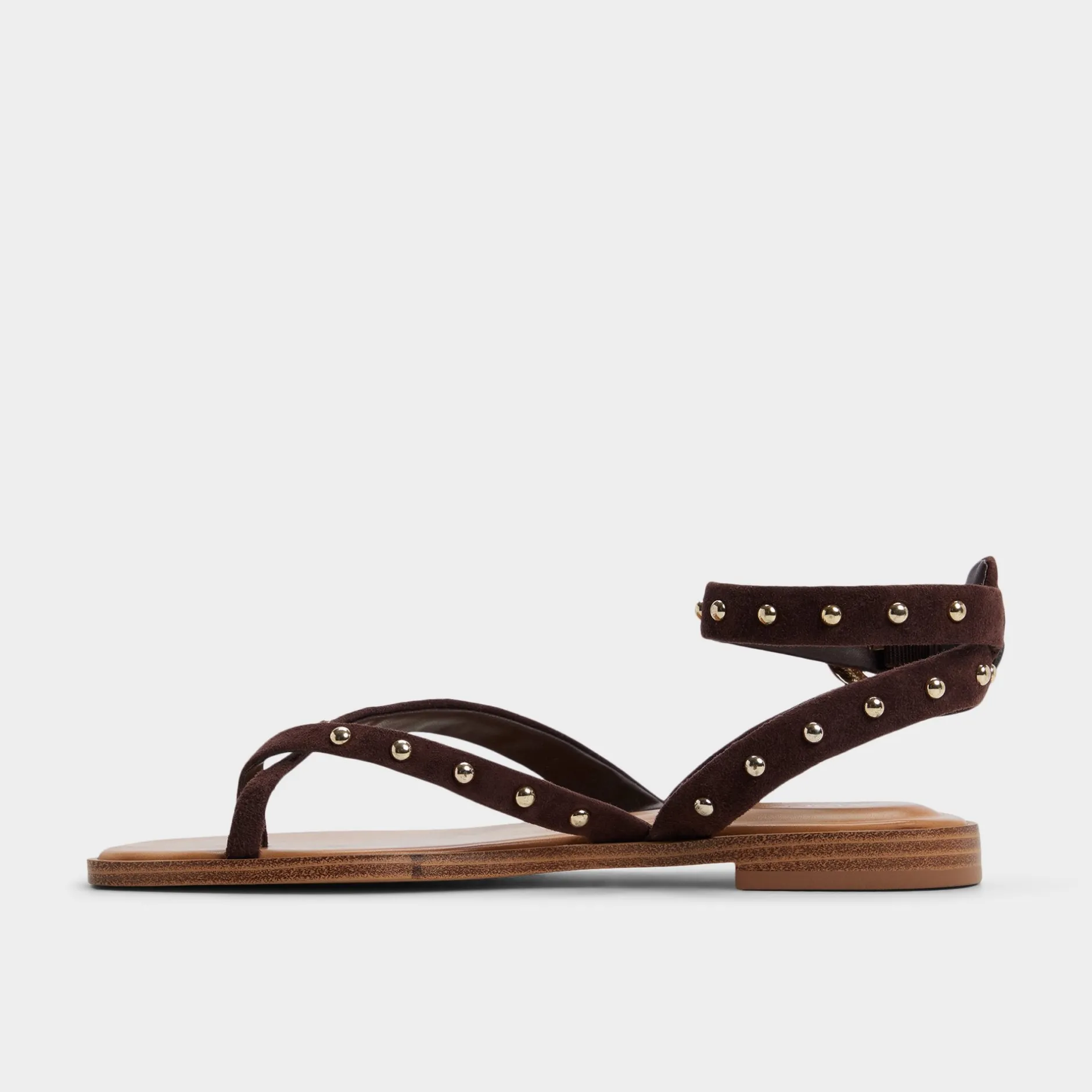 ALDO Flat Sandals^Daressi Dark brown