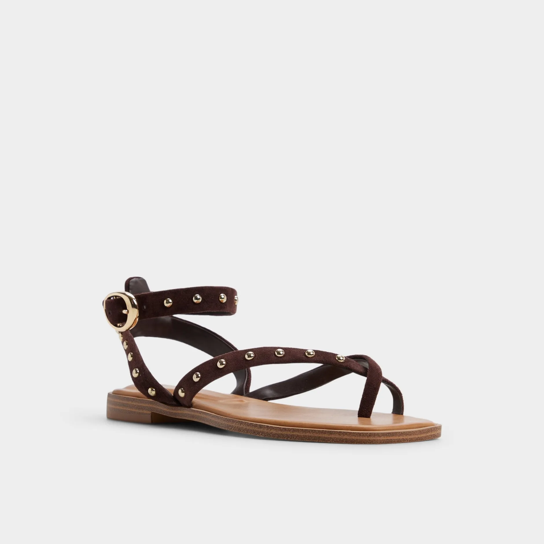 ALDO Flat Sandals^Daressi Dark brown