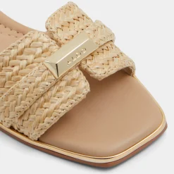 ALDO Flat Sandals^Darine Open natural