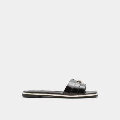 ALDO Flat Sandals^Darine Black