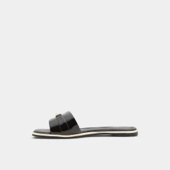 ALDO Flat Sandals^Darine Black