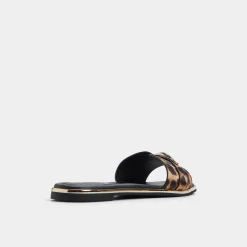 ALDO Flat Sandals^Darlina Brown multi