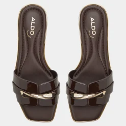 ALDO Flat Sandals^Darlina Medium brown