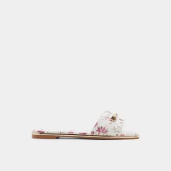 ALDO Flat Sandals^Darlina White combo