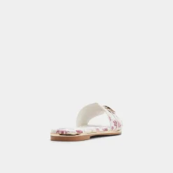 ALDO Flat Sandals^Darlina White combo
