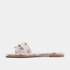 ALDO Flat Sandals^Darlina White combo