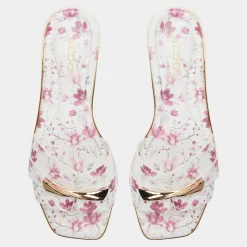 ALDO Flat Sandals^Darlina White combo