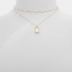 ALDO Accessories|Necklaces^Destinie Gold/Clear Multi