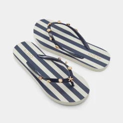 ALDO Thong Sandals|Flat Sandals^Elalaeclya Navy