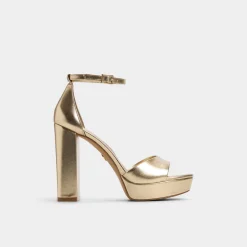 ALDO Platform Heels^Enaegyn2.0 Gold
