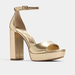 ALDO Platform Heels^Enaegyn2.0 Gold