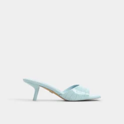 ALDO Mules|Kitten Heels^Enchanting Pastel Blue