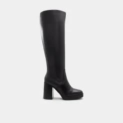 ALDO Tall Boots^Equine Black