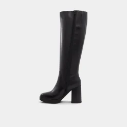ALDO Tall Boots^Equine Black