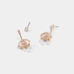 ALDO Accessories|Earrings^Eulalie Gold/Clear Multi