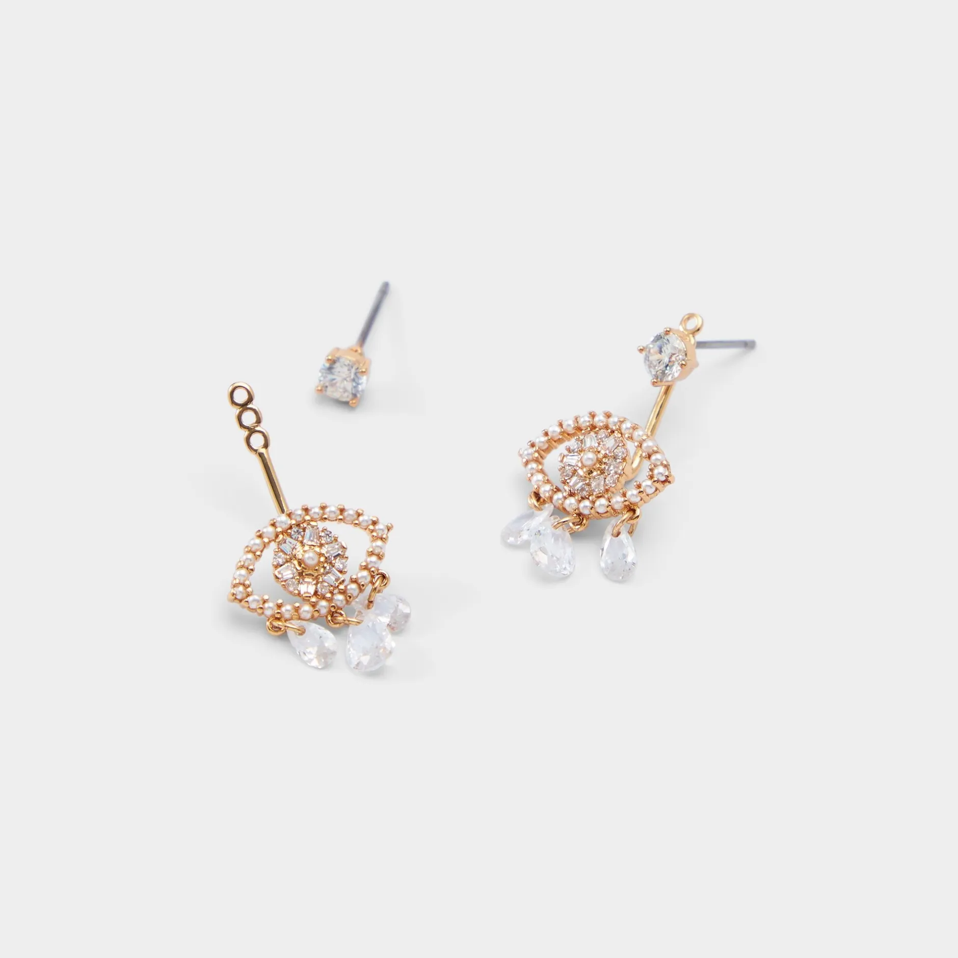 ALDO Accessories|Earrings^Eulalie Gold/Clear Multi