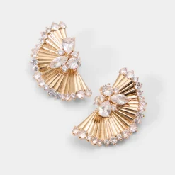 ALDO Accessories|Earrings^Fariaria Gold/clear multi