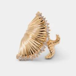 ALDO Accessories|Rings^Fariarie Gold/clear multi