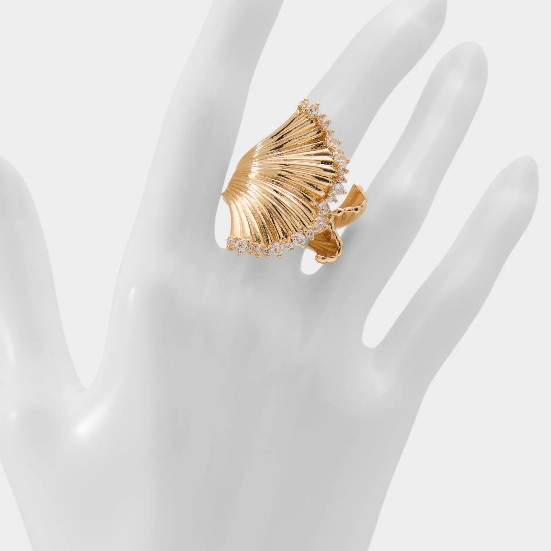 ALDO Accessories|Rings^Fariarie Gold/clear multi
