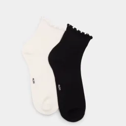 ALDO Accessories|Socks & Tights^Frilluxe Black/White