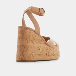 ALDO Wedge Sandals^Gabriana Medium brown