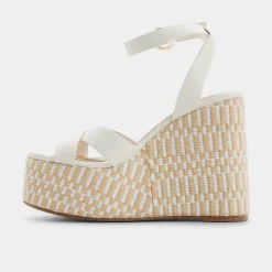 ALDO Wedge Sandals^Gabriana White/bone
