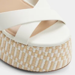 ALDO Wedge Sandals^Gabriana White/bone