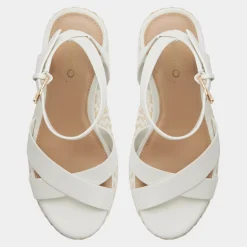 ALDO Wedge Sandals^Gabriana White/bone