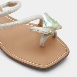 ALDO Thong Sandals|Flat Sandals^Garberia Silver