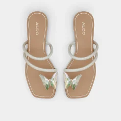 ALDO Thong Sandals|Flat Sandals^Garberia Silver